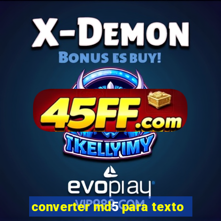 converter md5 para texto